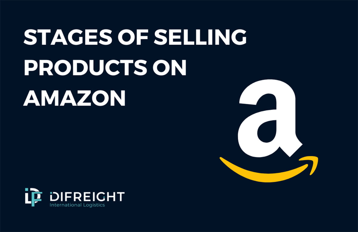 Where to find customers and what are the stages of selling goods on Amazon?